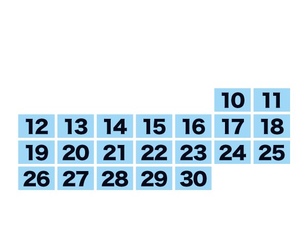 シーズンカレンダー11月